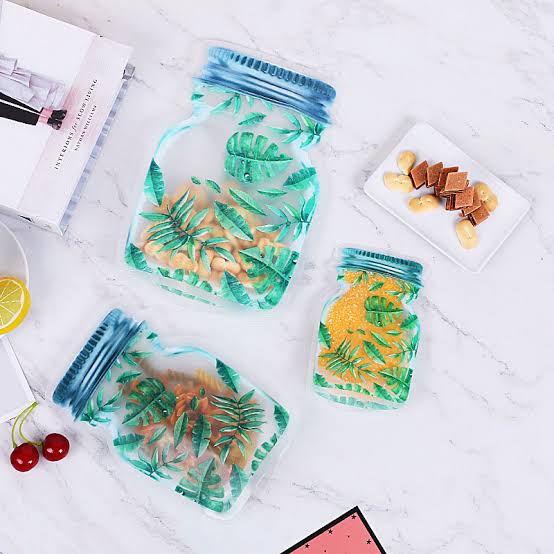 Food Grade Preservation Zipper Bags, Reusable Mason Jar Zipper Fresh Bags, Airtight Seal Food Storage Bags, Leak-Proof Zip-Lock Food Storage Bags for Travel Food Grade Preservation Zipper Bags, Reusable Mason Jar Zipper Fresh Bags, Airtight Seal Food Storage Bags, Leak-Proof Zip-Lock Food Storage Bags for Travel